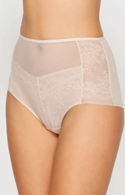 Damskie Miss Fabio Panty Damskie - 55/3-A25/118 ADA zorty dakie wyoki tan