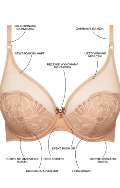 A338 Perla biustonosz push-up