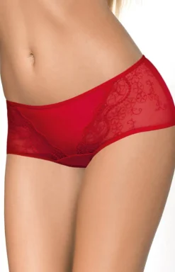 Damskie PariPari Lingerie Panty Damskie - Athina czerwone zorty dakie