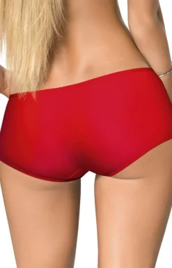 Damskie PariPari Lingerie Panty Damskie - Athina czerwone zorty dakie