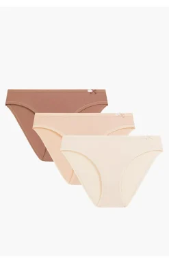 Atlantic 3-pack figi damskie bikini 3CLP-001-KAWJ/BRZJ/KRE