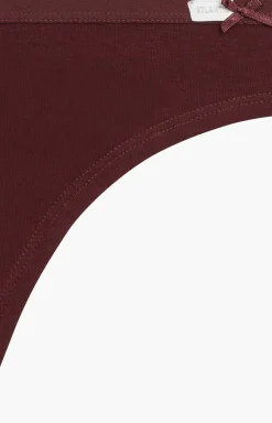 Damskie ATLANTIC Wielopaki Damskie|Figi Brazylijskie - 3-pack figi damskie brazi 3CP-005-RUM/ROS/BEZJ