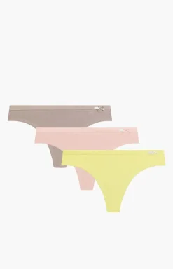 Atlantic 3-pack figi damskie brazil 3CLP-005-BRZ/LIMJ/KAM