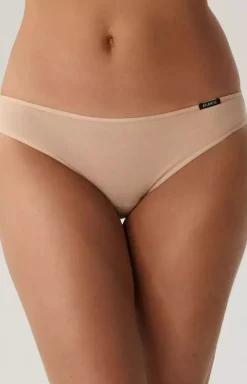 Damskie ATLANTIC Wielopaki Damskie|Bielizna Plus Size - 3-pack figi dakie port beżowe 3BP-580