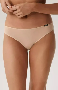 Damskie ATLANTIC Wielopaki Damskie|Bielizna Plus Size - 3-pack figi dakie port beżowe 3BP-580