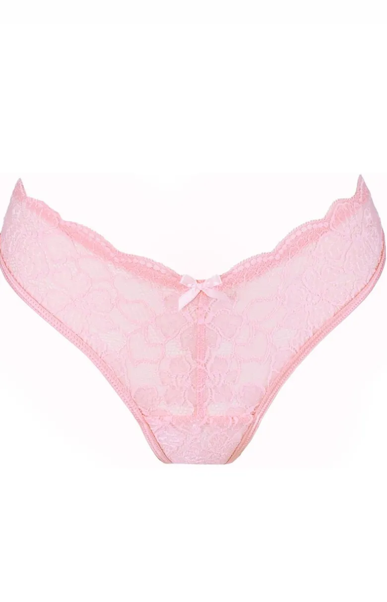 Axami stringi damskie koronkowe V-11038