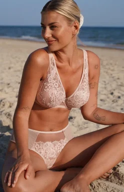 AZAL Biustonosze Miękkie|Biustonosz Koronkowy - biustonosz miękki soft Scarlett