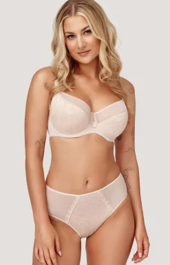 Azal biustonosz półusztywniany semi-soft beżowy Vanessa