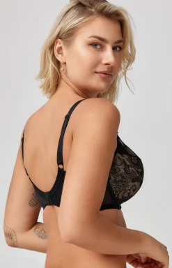 AZAL Biustonosz Koronkowy|Bielizna Plus Size - biustonosz półusztywniany semi-soft Anita