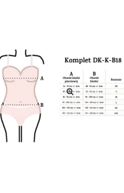 Bambusowa piżama damska butelkowa zieleń DK-K-B18