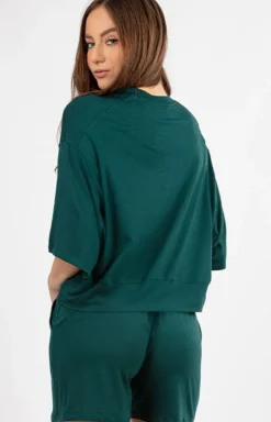 Damskie DKaren Piżamy Damskie Krótkie|Bielizna Homewear - Babuowa piżaa daka DK-K-B18