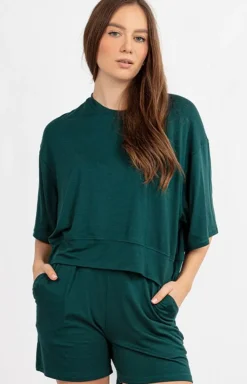 Damskie DKaren Piżamy Damskie Krótkie|Bielizna Homewear - Babuowa piżaa daka DK-K-B18