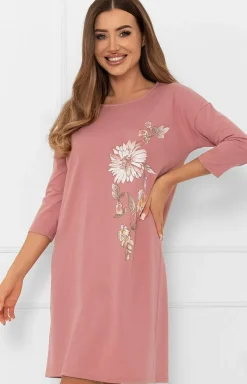 Damskie Italian Fashion Koszule Nocne|Koszule Nocne Damskie - Bawełniana kozula nocna Akita