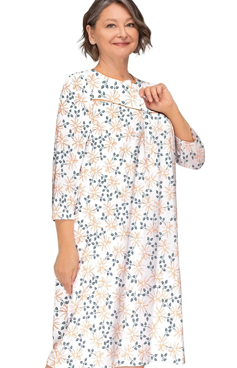 Damskie MARTEL Koszule Nocne|Koszule Nocne Damskie - Bawełniana koszua nocna Bogna II 204 38