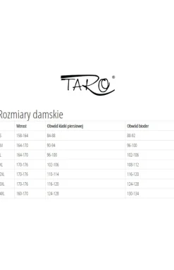 Damskie Taro Koszule Nocne|Koszule Nocne Damskie - Bawełniana koszula nocna 3/4 Charlotte 3233