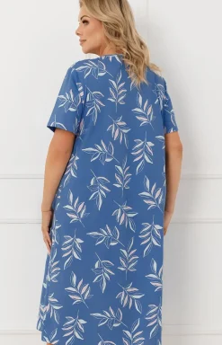 Damskie Italian Fashion Koszule Nocne|Koszule Nocne Damskie - Bawełniana koszula nocna Perina