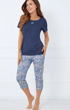 Damskie Italian Fashion Piżamy Bawełniane - Bawełniana piżaa daka Aara
