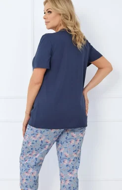 Damskie Italian Fashion Piżamy Bawełniane - Bawełniana piżaa daka Aara