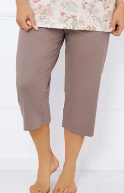 Damskie Italian Fashion Piżamy Bawełniane|Piżamy Damskie Krótkie - Bawełniana piżama damska Ermida