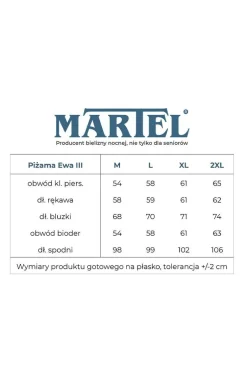 Bawełniana piżama damska rozpinana Ewa III 224 01