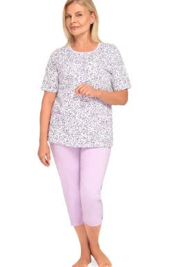 Damskie MARTEL Ciepłe Piżamy|Piżamy Damskie - Bawełniana piżaa daska rozpinana Kasia I 265 24