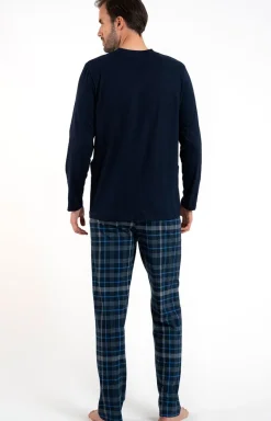 Męskie/Damskie Italian Fashion Piżamy Bawełniane|Piżamy Męskie - Bawełniana piżama męska Jakub