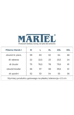 Bawełniana piżama męska Marek I 419 22