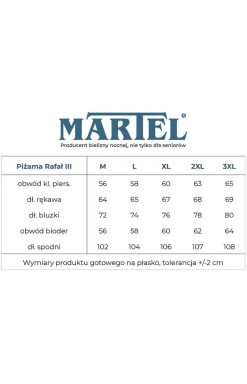 Bawełniana piżama męska Rafał III 415 22