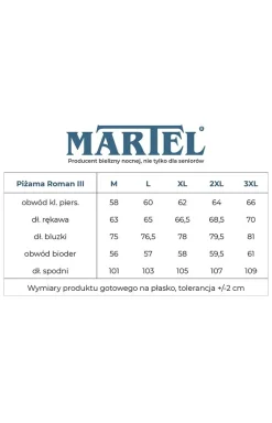 Bawełniana piżama męska Roman III 402 10