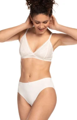 Damskie LAMA Wielopaki Damskie|Figi Bawełniane - Bawełniane figi damskie 3-pack -127BI-16