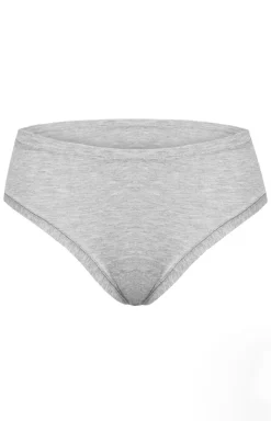 Bawełniane figi damskie szare 1449 Natural Cotton