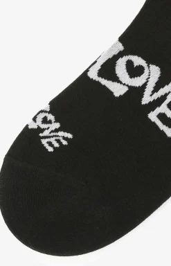 Bawełniane skarpetki damskie z napisem Love B49