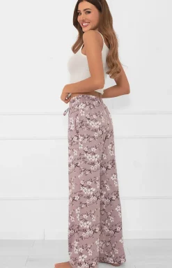 Damskie Italian Fashion Piżamy Damskie|Piżamy - Bawełniane podnie dakie długie Kiuri