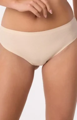 Damskie Babell Figi, Stringi, Panty|Figi Damskie - Beżowe figi dakie 2007 Cheeky