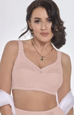 Solo Viki Style Biustonosze Miękkie|Biustonosz Koronkowy - Bezfiszbinowy biustonosz miękki soft Irena 585