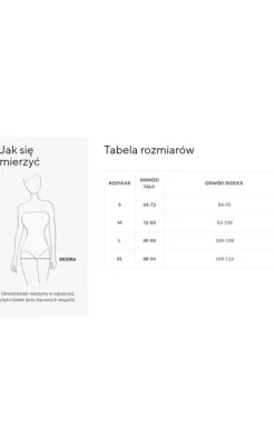 Bezszwowe cieliste majtki z wysokim stanem Midi Briefs S109