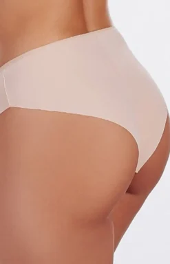 Damskie Funny Day Figi Bezszwowe|Figi, Stringi, Panty - Bezzwowe figi dakie beżowe uie