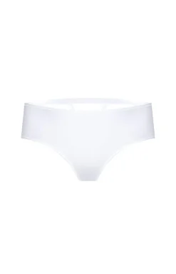 Damskie Róża Figi, Stringi, Panty|Stringi Damskie - Białe tringi damkie z ozdobnym tyłem Amorre