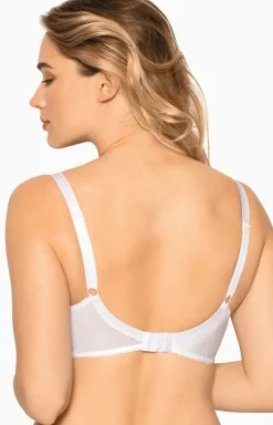 Biustonosz biały usztywniany Full Cup Kate 281