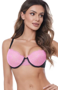 Sawren Biustonosze Push-Up - Biustonosz koronkowy push-up Ivresse