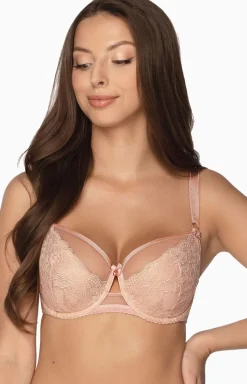 Gaia Biustonosze Semi-Soft - Biustonosz koronkowy semi-soft Amelia 1192