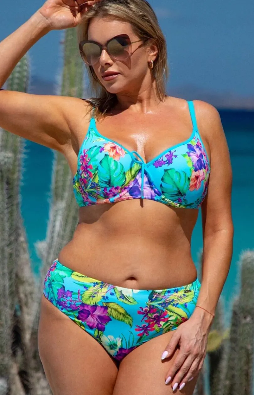 Damskie Primo Stroje Kąpielowe Dwuczęściowe|Bikini Damskie - Biustonosz kąpielowy z miękkiej pianki 732/02