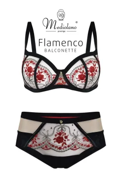 Mediolano Biustonosze Balconette - Biustonosz miękki soft balconette Flamenco II 19223