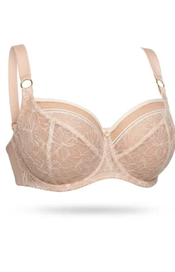 Biustonosz miękki soft beżowy Mirella K904