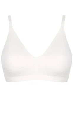 Biustonosz miękki soft bezszwowy ecru Pure 441