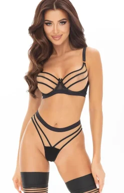 Axami Stringi Plus Size|Stringi Damskie - Biustonosz miękki soft V-11071