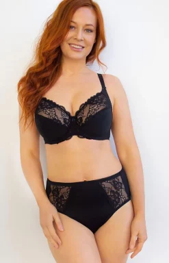 Biustonosz miękki soft czarny 335 Albina