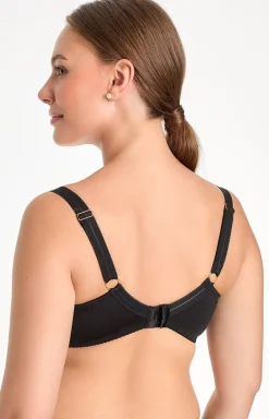 Biustonosz miękki soft czarny Rina B171