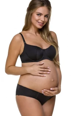 Biustonosz miękki soft czarny Gracja 1381