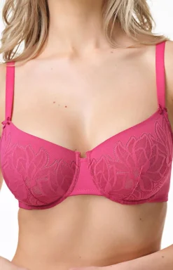 Biustonosz miękki soft fuksja Jane